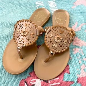 Jack Rogers girls size 1 jelly Georgica sandals